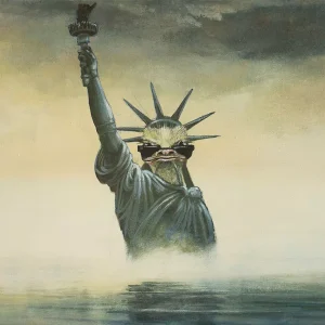 Statue of austerity